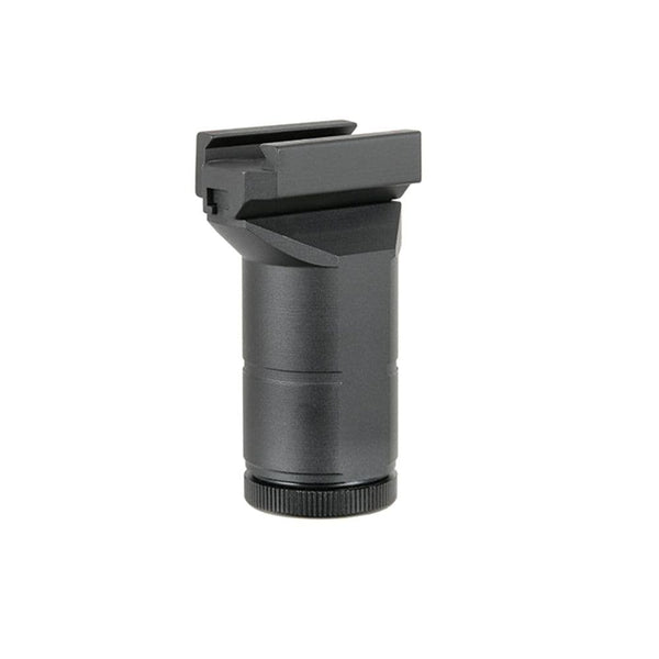 Airsoft rifle grips for improved control and handling