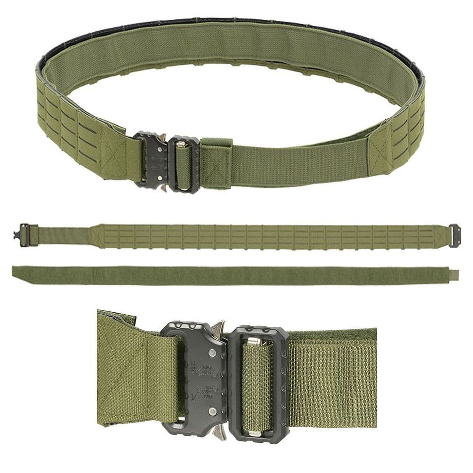 Durable tactical belt system for carrying airsoft equipment