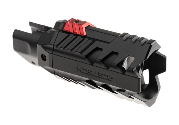 Airsoft tracer units for glowing BBs in low-light conditions