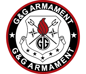 G&G Airsoft logo on airsoft guns and accessories collection