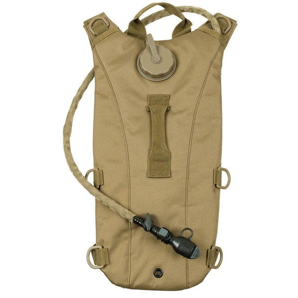 Tactical hydration pack with water bladder for airsoft use