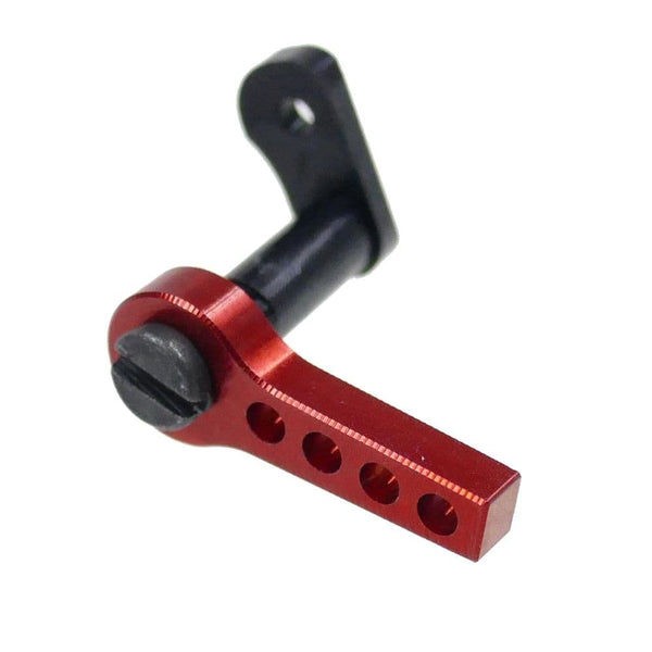 AEG safety lever for airsoft gearbox fire control system