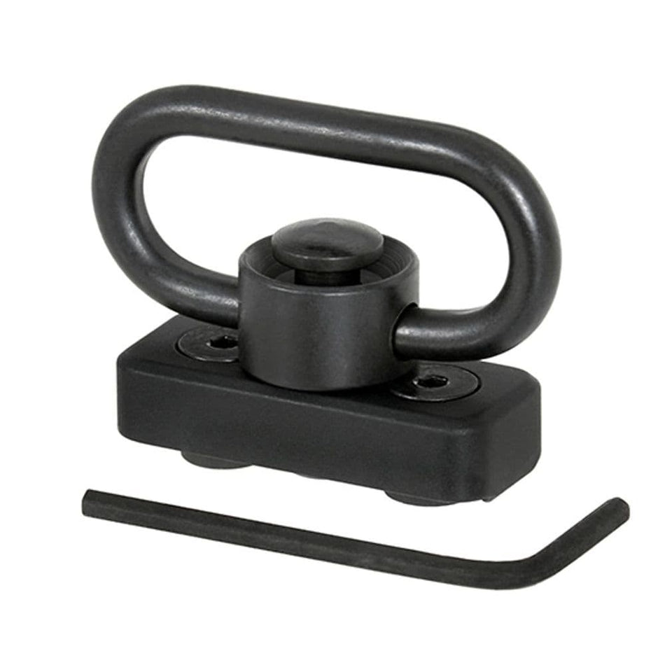 Airsoft sling mounts for Picatinny, M-LOK, and KeyMod rails