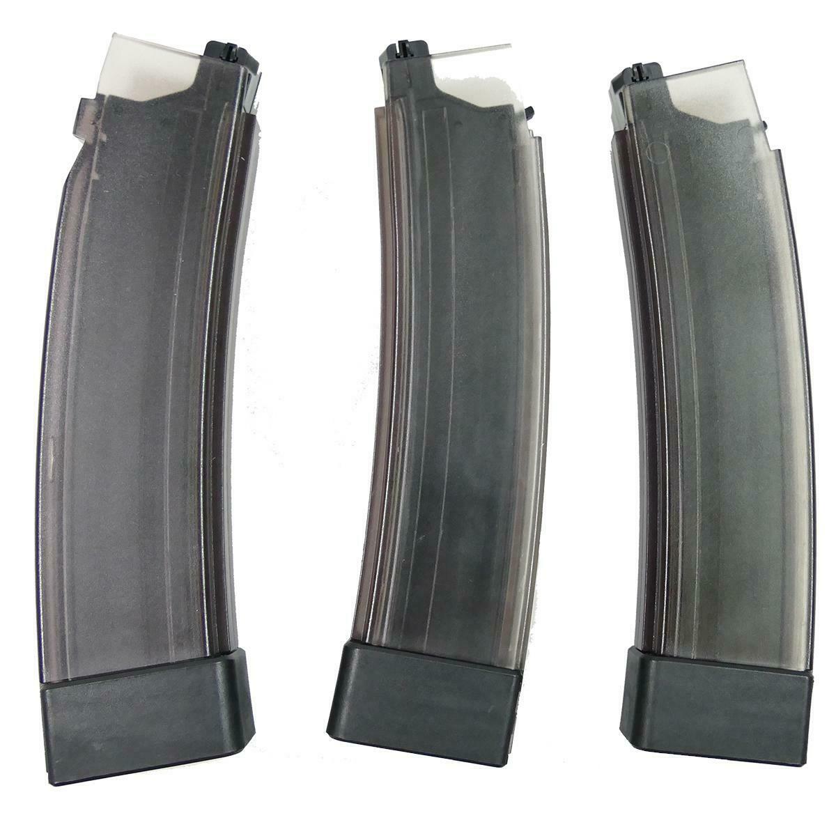 ASG Scorpion EVO 3A1 Magazine Box Set Smoked 75rd 6mm