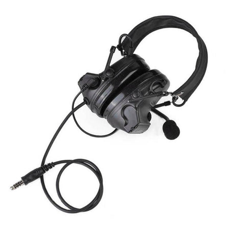 Z-Tactical Comtac II Radio Headset Noise Reduction Black Z041