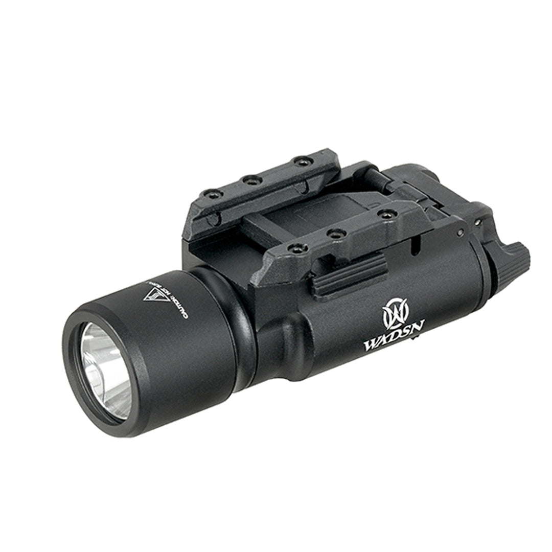 Wadsn X300 Pistol Torch Flashlight Black 400 Lumen