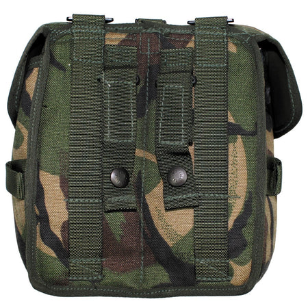 Ex-Army Double Duo Magazine Pouch DPM Flap Close