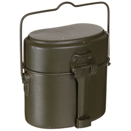 Ex-Army Surplus German Army 3 Piece Mess Tin Set Kit OD Green