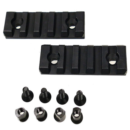 Madbull Keymod Rail Set Polymer 2 Piece 5 Slot Black