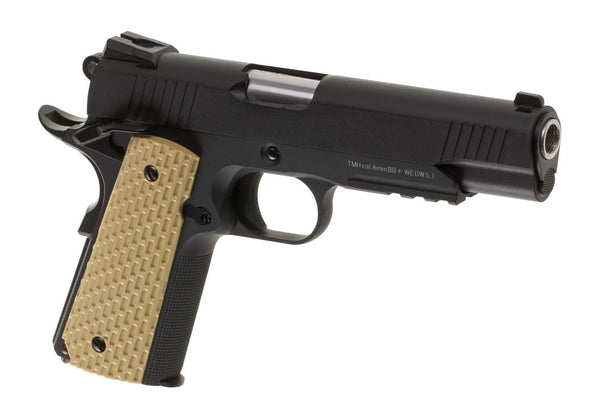 WE Desert Warrior 5.1 Full Metal GBB Airsoft Pistol Black