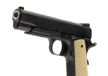 WE Desert Warrior 5.1 Full Metal GBB Airsoft Pistol Black