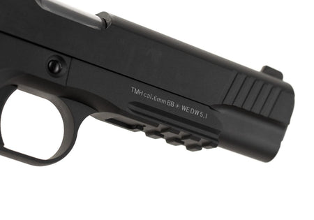 WE Desert Warrior 5.1 Full Metal GBB Airsoft Pistol Black
