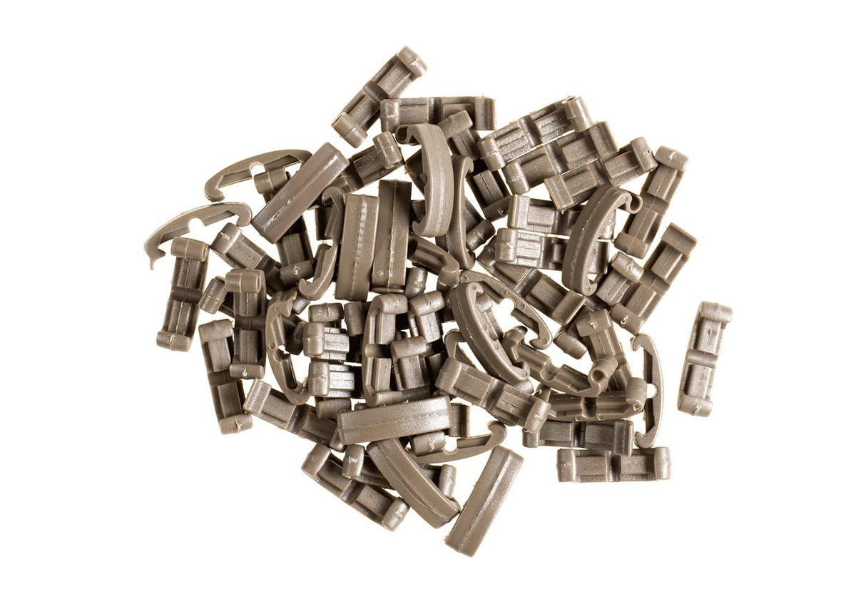 FMA Rail Index Clips FDE 60 Pack