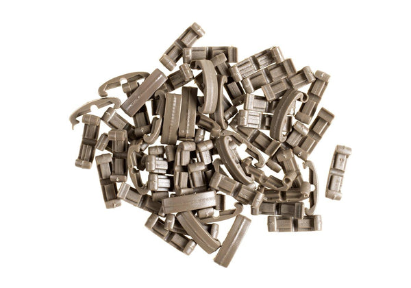 FMA Rail Index Clips FDE 60 Pack