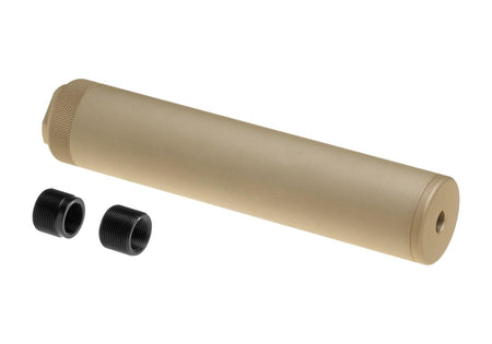 FMA Specwar I Airsoft Silencer Desert 185x38 14mm CW/CCW