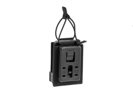 Amomax Fabric M-Series Magazine Pouch With Belt Clip Black
