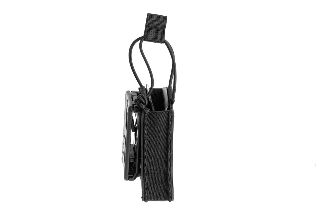 Amomax Fabric M-Series Magazine Pouch With Belt Clip Black
