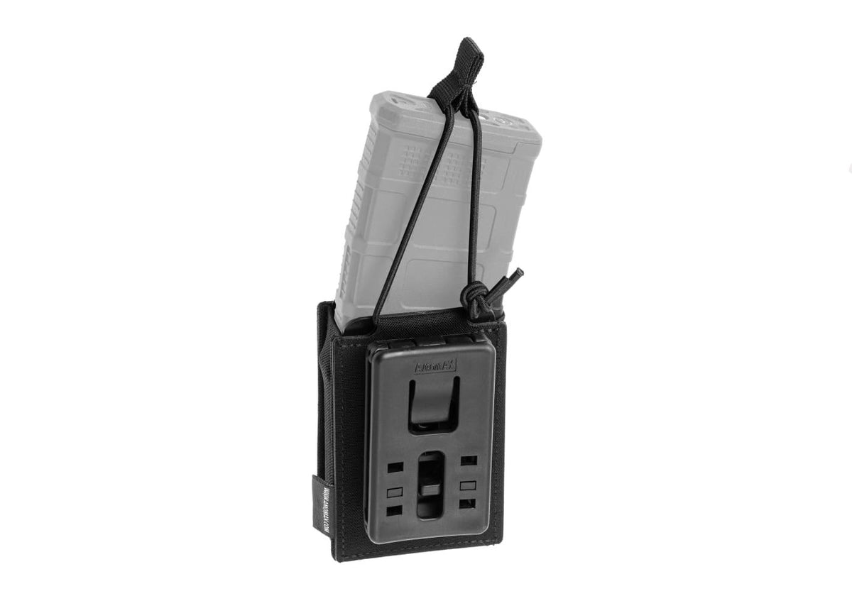 Amomax Fabric M-Series Magazine Pouch With Belt Clip Black