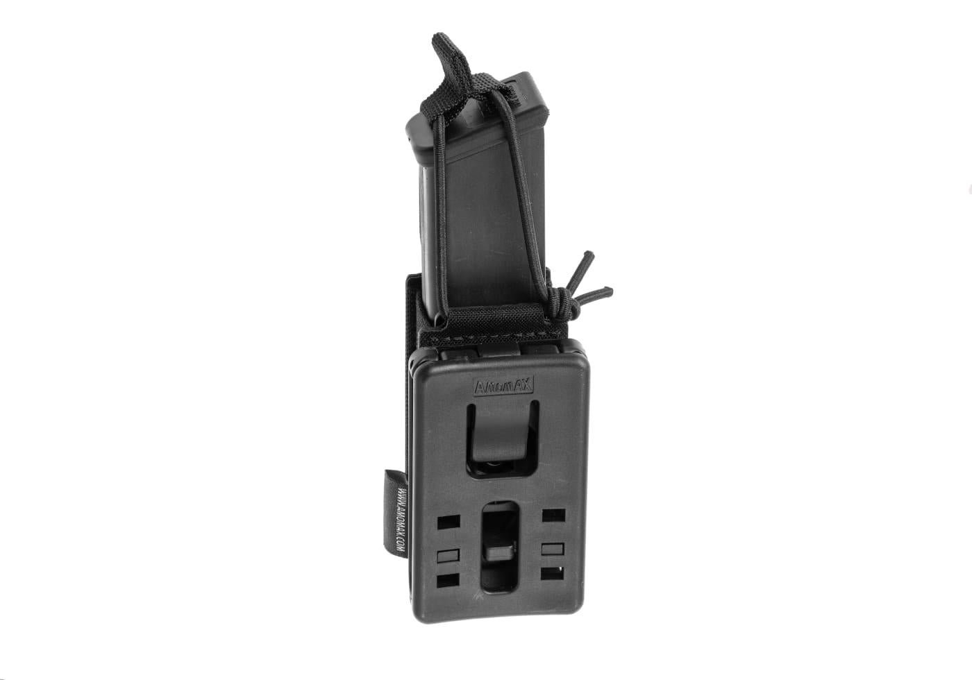 Amomax Fabric Pistol Magazine Pouch With Belt Clip