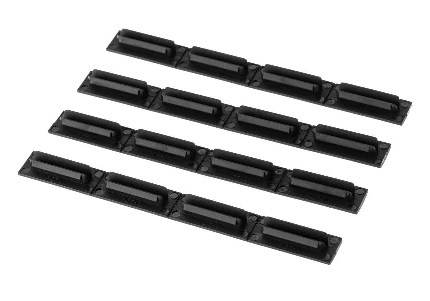 Wadsn MP M-LOK Wedgelok Rail Covers Set Black 4pcs