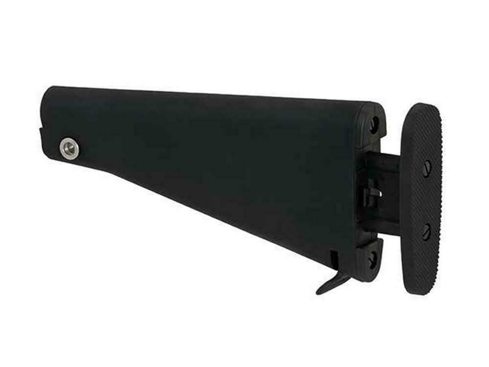 Cyma Airsoft Fixed Full Stock For SR25 M4 M16 Black