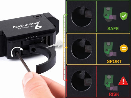 AirsoftPro VSR ZERO Upgraded Trigger GEN 6 TM WELL CYMA