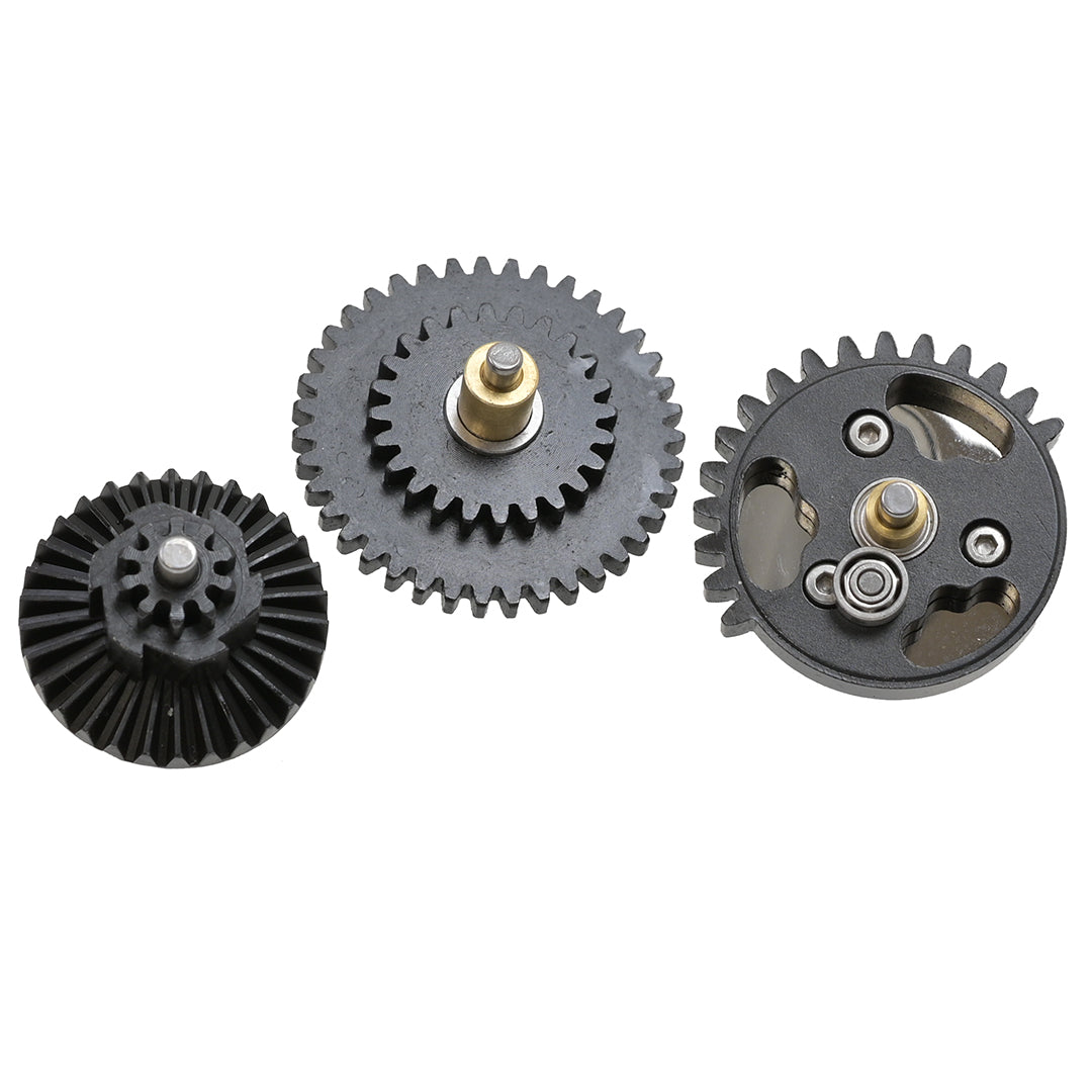 ZCI Airsoft Gearbox Gear Set Bearing Axes High Speed 13:1 Ratio