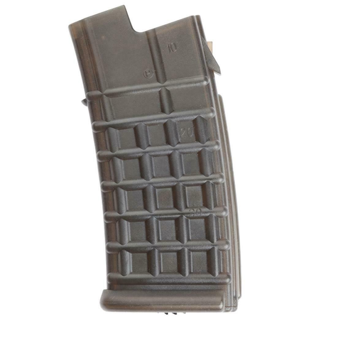 ASG Airsoft AUG Magazine 330rd Transparent Black 