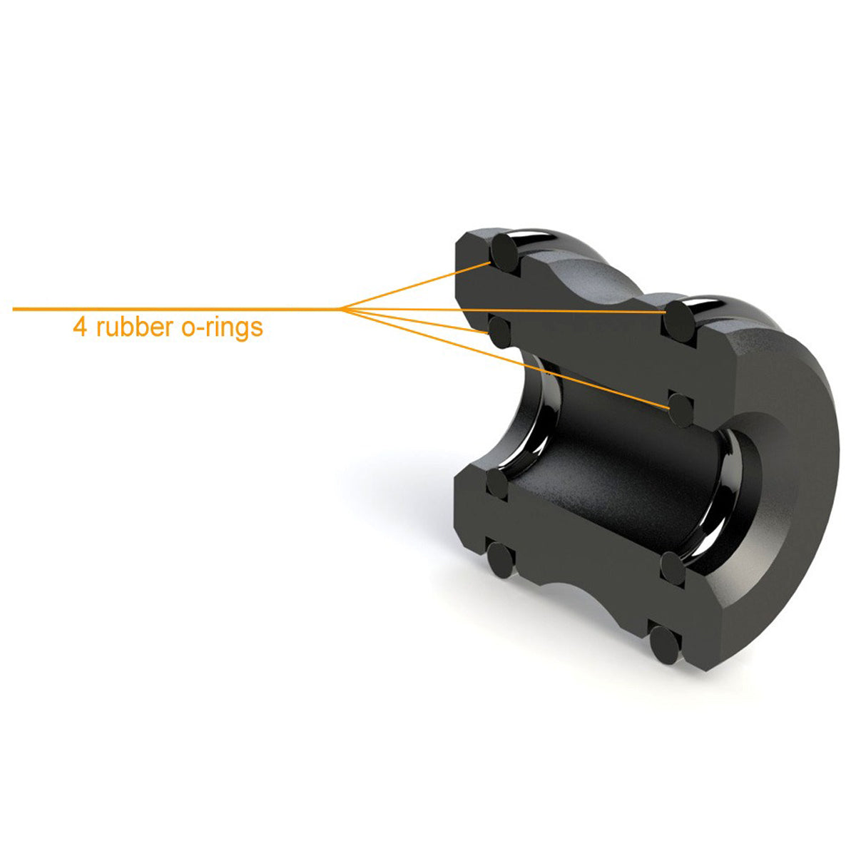 AirsoftPro 22mm Inner Barrel Spacers 2pc WELL MB01, 04, 05, 08
