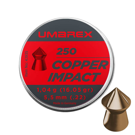 Umarex Copper Impact Air Gun Rifle Pellets 5.5mm .22