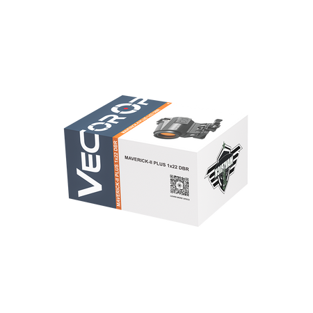 Vector Optics Maverick-II Plus 1x22 DRT Double-Reticle Red Dot Sight