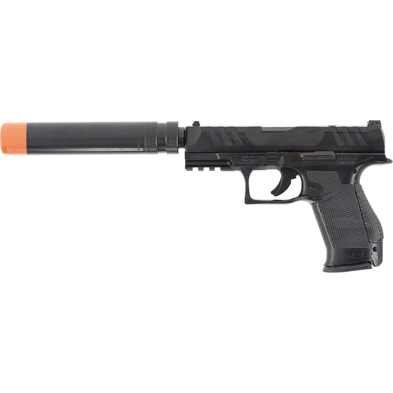 Walther PDP Compact 4" Springer Airsoft Pistol Black