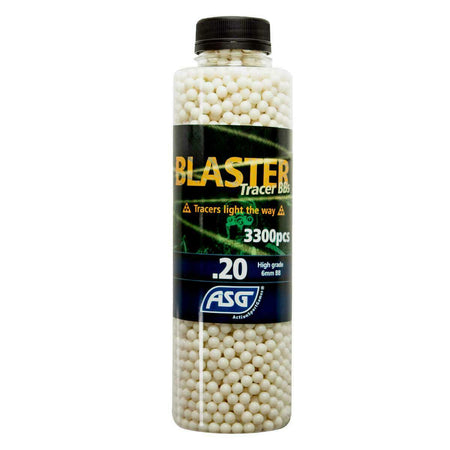 ASG Blaster Airsoft Green Tracer BB’s 0.2g 3300 1 Bottle