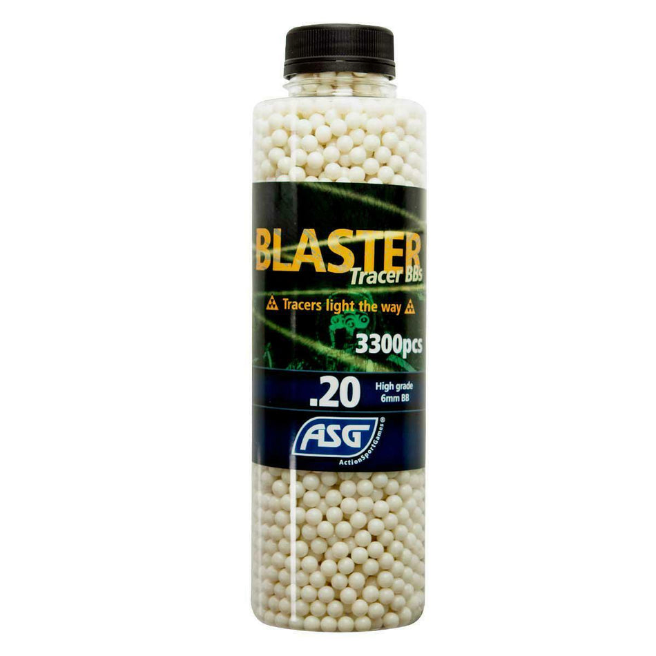 ASG Blaster Airsoft Green Tracer BB’s 0.2g 3300 1 Bottle