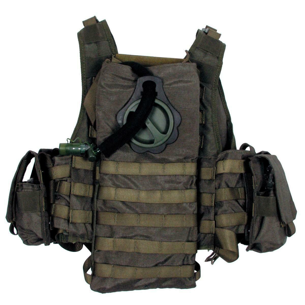 MFH Ranger Molle Assault Airsoft Vest Green