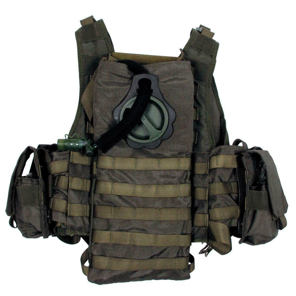 MFH Ranger Molle Assault Airsoft Vest Green