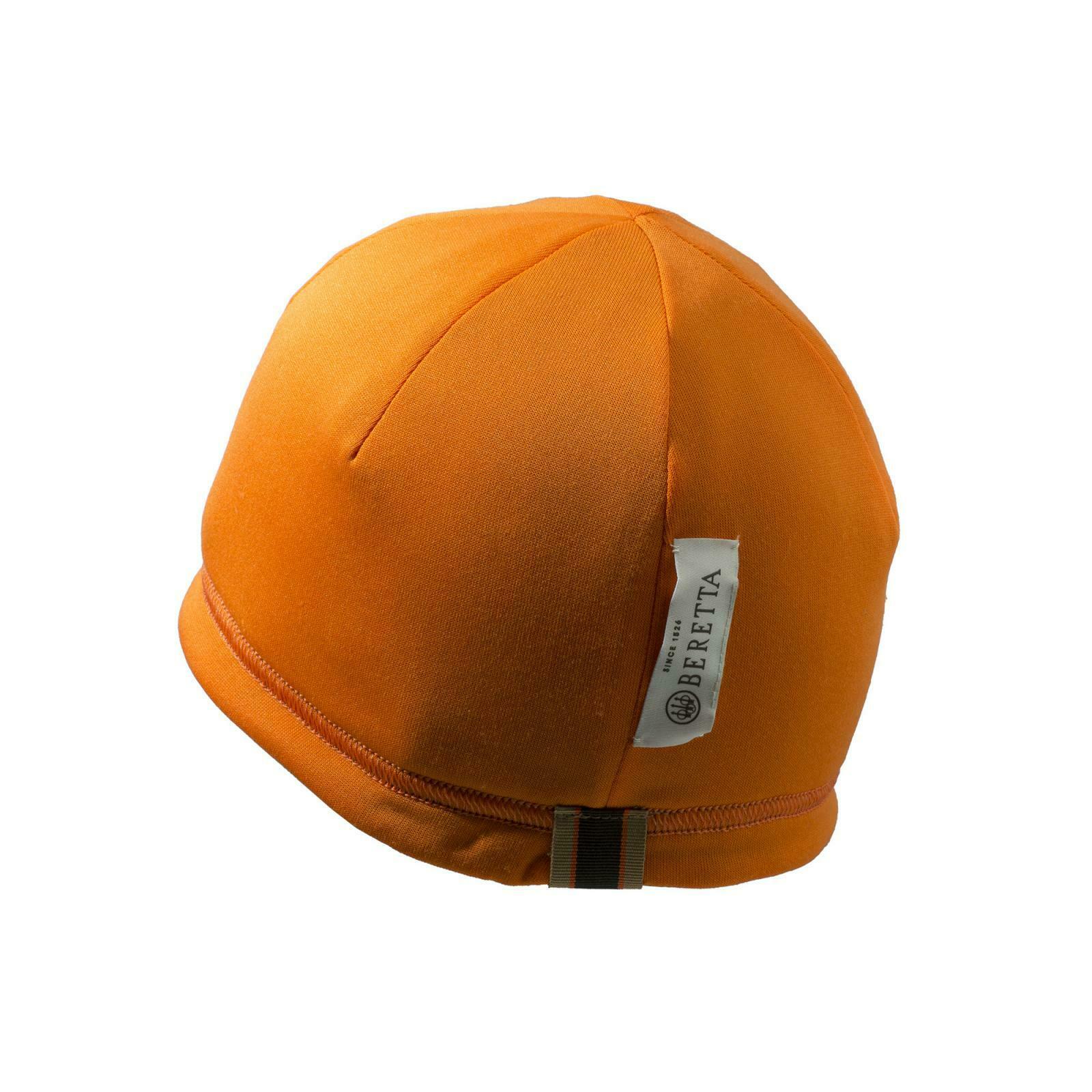 Beretta Reversible Fleece Beanie Hat Green / Orange