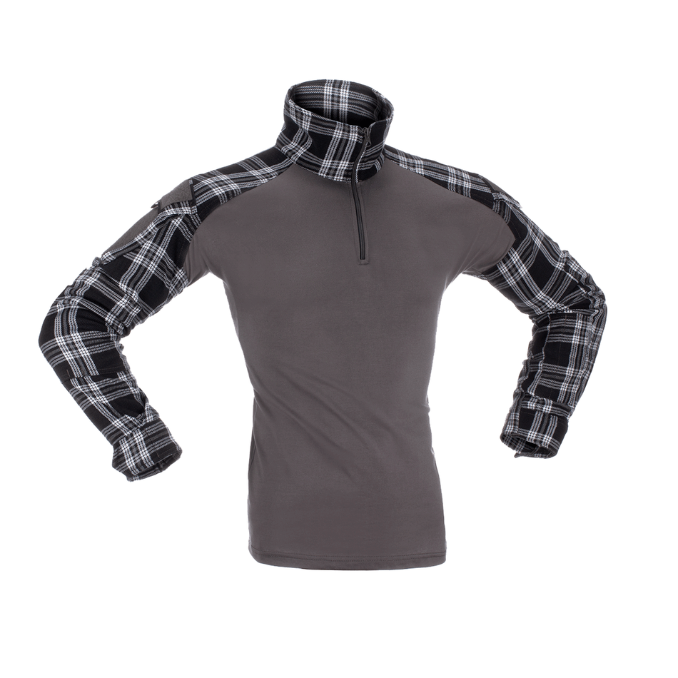 Invader Gear Flannel Combat Ubacs Shirt Black