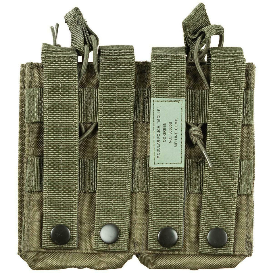 MFH Quad Airsoft Magazine Pouch Molle Green