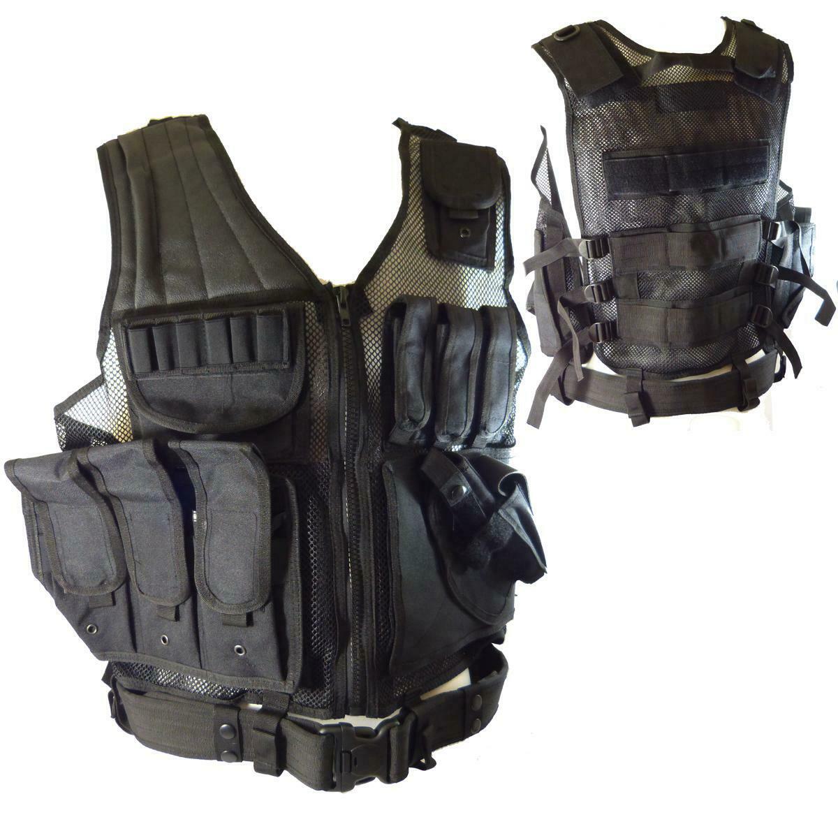 Swiss Arms Light Weight Quick Draw Vest Black