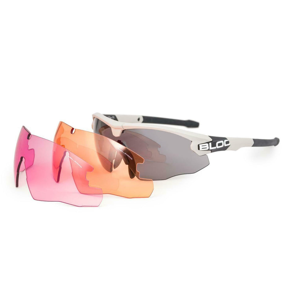GMK BLOC Hulk 3 Lens Shooting Glasses Putty Frame 