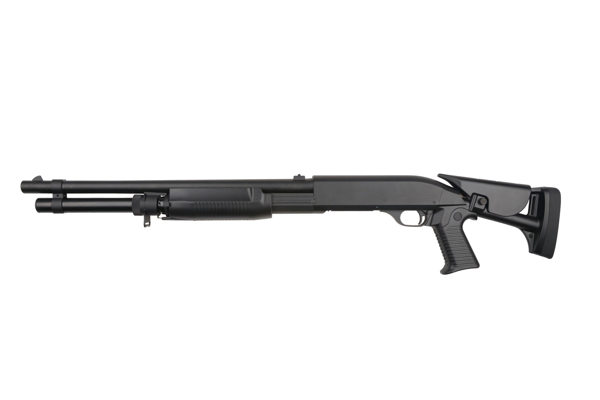 Cyma Airsoft Shotgun Springer CM.363LM Black Metal Version