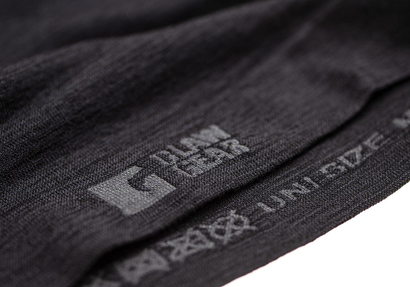 Claw Gear Merino Seamless Neck Gaiter Snood Black