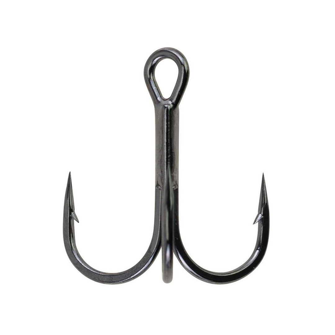 Berkley Fusion19 Treble 6pc Needle Point Hooks Black Nickel