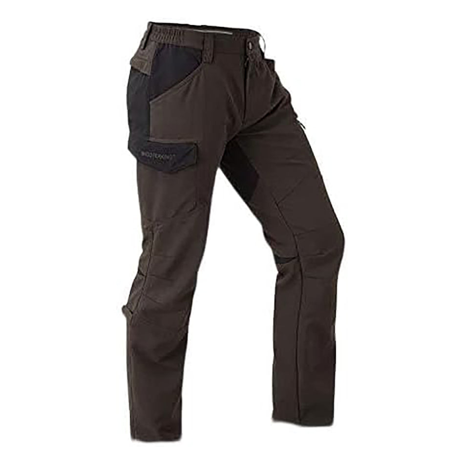 Shooterking Mens Active Lite Cordura Trousers Brown Olive/Black