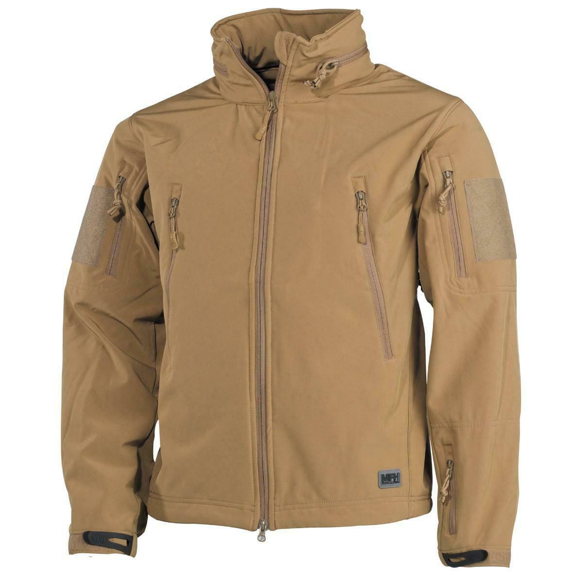 MFH Scorpion Soft Shell Jacket Coyote