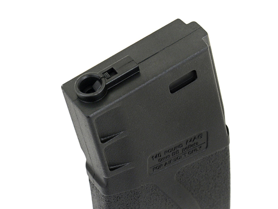 Guarder Blue Box Mid-Cap M4 Airsoft Magazine 140 rd Black