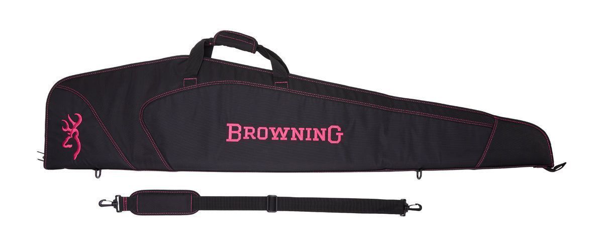 Browning Marksman Rifle Slip Carry Case Black / Pink 134cm