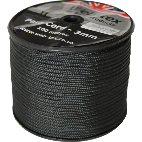 Web-Tex Paracord 100m Reel 