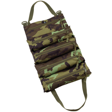 MFH Folding Camping Tool Utility Bag Bushcraft